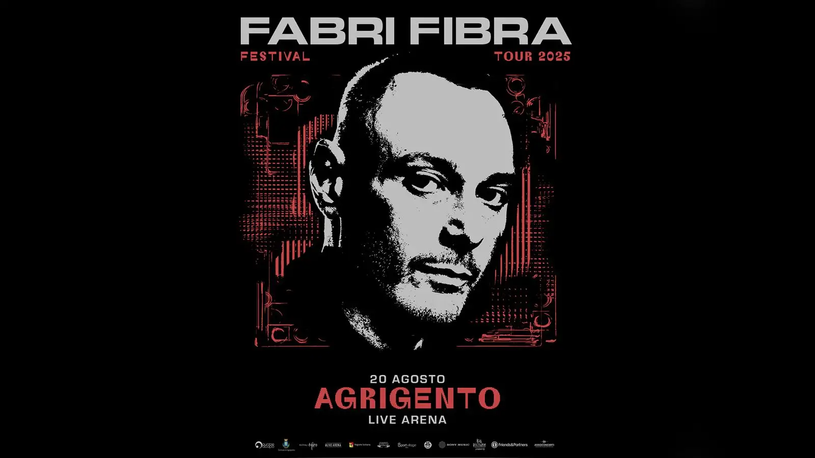 fabri fibra live ad agrigento